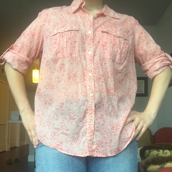 Ralph Lauren cotton button down - Picture 2 of 6